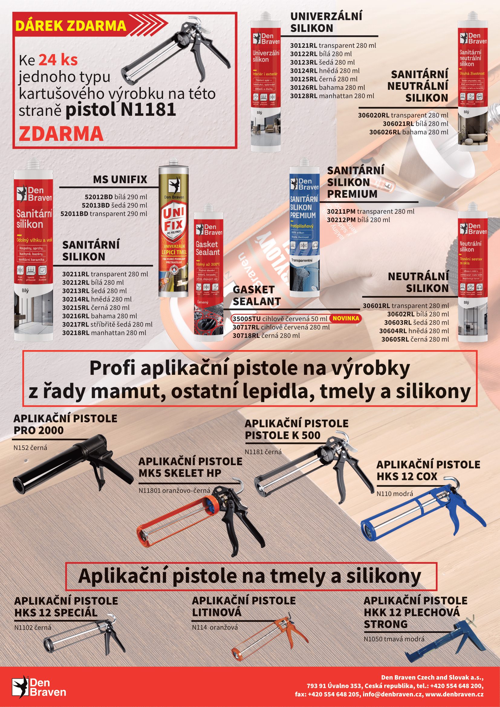 Červnová akce 2023 - Akrylové tmely a silikony 2